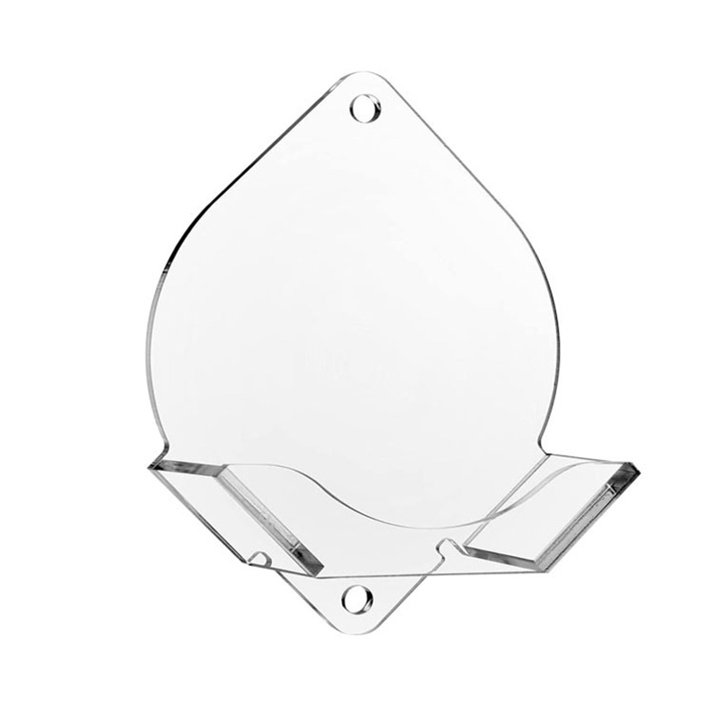 掛壁式亞克力冰球展示架工廠定制支架加工